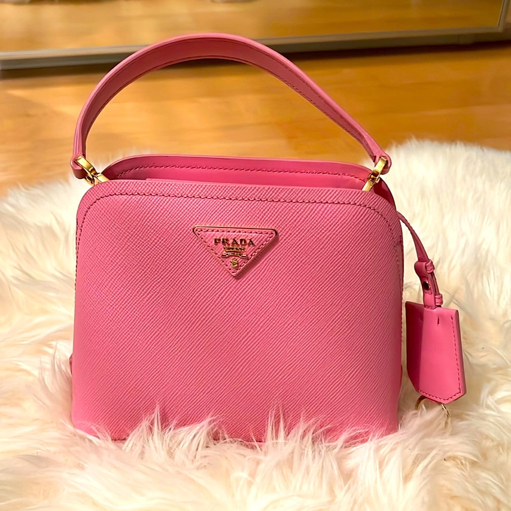 Prada Matinee small Saffiano leather bag